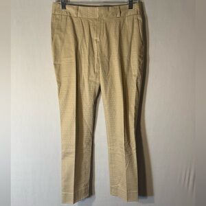 Banana Republic Women’s Tan Patterned Chinos